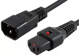 MicroConnect IEC LOCK C13–C14 maitinimo laidas