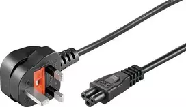 MicroConnect Maitinimo laidas UK - C5 1m juodas