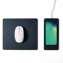 POUT HANDS3 SPLIT - Splitted Pelės kilimėlis with high-speed charging, dark mėlynas