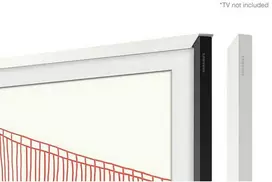 SAMSUNG Frame 55 Baltas Nuožulnus 2021 45 laipsnių įpjovimas viduje