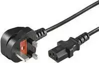 MicroConnect Maitinimo laidas UK Type G - C13 1M