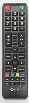 eStar Distancinis Remote control s-size TV 32D4T2 22D4T2 24D4T2 Juodas