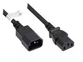 Good Connections Geros jungtys maitinimo kabelis Geros jungtys šalto prietaiso ilgintuvas iki C13 juodas 3m