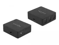 Delock S/PDIF TOSLINK skirstytuvas 1 į 3 išvestis su USB maitinimo šaltiniu