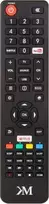 Kruger & Matz Televizoriaus nuotolinio valdymo pultas KM0243FHD-S/S3 / KM0255UHD-S/ S2 /S3/ KM0265UHD-S/S2 /S3/ KM0275UHD-S2