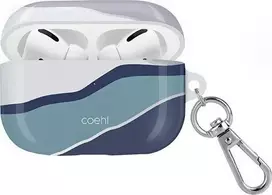 Dėklas Mėlyna UNIQ CASE COEHL CIEL AIRPODS PRO Mėlynas/TWILIGHT Mėlynas