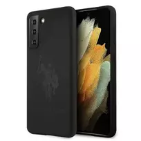 Us Polo Assn US Polo USHCS21MSLHRTBK S21 Plus G996 dėklas telefonui juodos spalvos silikoninis On Tone