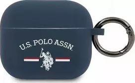 Us Polo Assn US Polo USACA3SFGV AirPods 3 dėklas ausinėms mėlynos spalvos