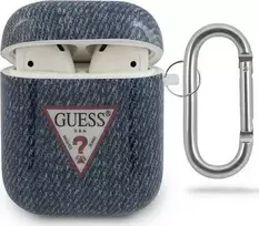 Apple AirPods Guess Jeans Collection (GUACA2TPUJULDB) ausinių dėklas mėlynos spalvos