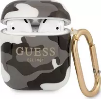 Apple AirPods Guess Camo Collection (GUA2UCAMG) ausinių dėklas juodos spalvos