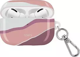 Rožinė UNIQ Coehl Ciel AirPods Pro dėklas rowy / saulėlydžio rožinis