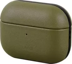 UNIQ Terra dėklas AirPods Pro Genuine Leather olive