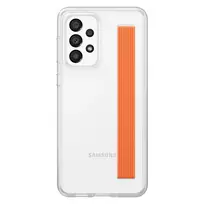 XA336CTE Slim Strap Cover dėklas, skirtas Samsung Galaxy A33 5G, skaidrus (skaidrus)