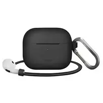 UNIQ Vencer dėklas AirPods 3 gen. Silikoninis tamsiai pilkos spalvos