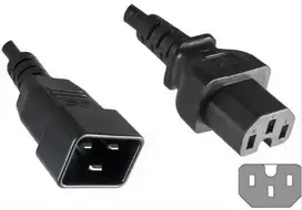 MicroConnect Maitinimo laidas C20 - C15 1,8m
