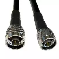 Hismart Kabelis LMR-400, 0.5m, N-male į N-male