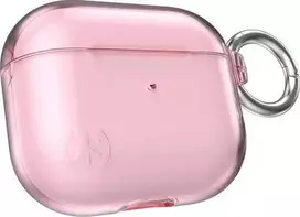 Ausinės Speck Presidio Clear - dėklas skirtas Apple Airpods 3 gen with Microban (Icy Rožinė)