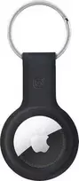 Crong Silikoninis dėklas with Key Ring - Protective case for key ring for Apple AirTag Juodas