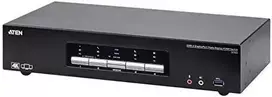 Aten | 4 prievadų USB 3.0 4K DisplayPort trijų ekranų KVMP komutatorius | CS1964