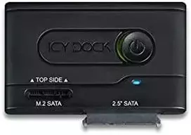 Icy Box Icy Dock Kištukinis Icydock 2.5 "SATA / M.2 SATA - USB-C 3.2 Gen 1 (MB031U- 1SMB)