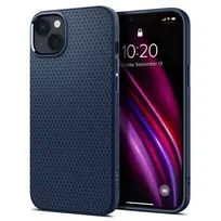 Dėklas Spigen Liquid Air, navy mėlynas - iPhone 14