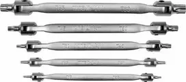 Yato Toya Sa Poland Dvipusių šarnyrinių raktų rinkinys | T-Star (Torx) T15 -T60 (YT-05320)
