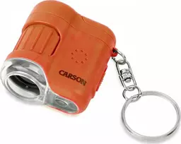 Carson MicroMini 20x kišeninis mikroskopas su UV spinduliais ir LED žibintuvėliu