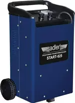 Automobilių akumuliatorių pakrovėjas/paleidimo prietaisas Adler START-625; 12-24 V