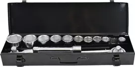 AW-Tools Sukimo galvučių komplektas AWTools AW39014; 3/4''; 22-50 mm; 14 vnt.