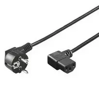 Maitinimo kabelis PremiumCord PREMIUMCORD Maitinimo kabelis 230V 3m kampu 90st