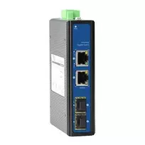 Extra Digital PoE šakotuvas 2x Gigabit PoE+2x SFP UPLINK, 45W Industrial