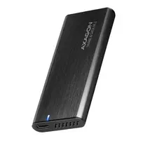 Axagon išorinė USB-C 3.2 Gen 2 metalinė dėžutė M.2 NVMe ir SATA SSD diskams. Be varžtų.