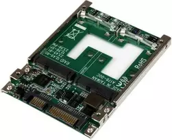 StarTech SATA adapteris – 2x mSATA su RAID palaikymu (25SAT22MSAT)