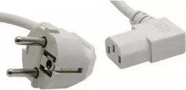 Maitinimo kabelis InLine F tipo Vokietijos kampas - 3 Pin IEC- C13 (16647A)