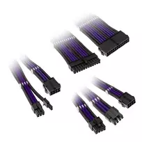 Kolink Core Adept Braided Cable Extension Kit - Jet Juodas/Titan Violetinė