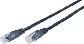 Gembird PATCH KABELIS CAT5E UTP 10M Juodas