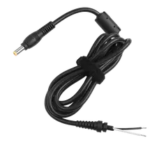 5.5/2.5 (19V/6.3A) maitinimo kištukas su laidu montuoti Rebel
