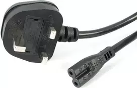 „StarTech BS 1363 Power“ (JK) – C7 IEC 60320 maitinimo kabelis, 1 m (PXTNB2SUK1M)