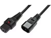 Maitinimo kabelis MicroConnect PC1071 maitinimo kabelis juodas 5m C14 panelis C13 panelis