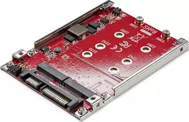 Kištukinis StarTech 2.5 "SATA - 2x M.2 SATA RAID (S322M225R)