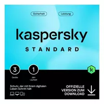 Kaspersky Standard Anti-Virus [3 Geräte - 1 Jahr]