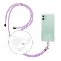 TFO TelForceone Universalus kaklo dirželis telefonams violetinės spalvos