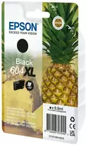 Tusz Epson Epson 604XL Vienkartinė pakuotė – 8,9 ml – XL – Juoda – originali – lizdinė pakuotė su RF / akustiniu pavojaus signalu – rašalo kasetė – skirta „Expression Home XP-2200“, „2205“, „3200“, „3205“, „4200“, „4205“, „WorkForce WF-2910“, „2930“, „2935“, „2950“