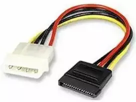Gembird molex į SATA maitinimo adapteris, 15 cm