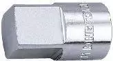 KING TONY NASADKA TRZPIENIOWA 1/2" KWADRAT 19mm x 35mm DO KORKÓW OLEJU