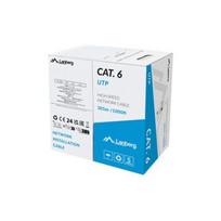 Lanberg | LAN Cable Cat.6 305M Solid CCA Grey Fluke Passed | LCU6-15CC-0305-S | LCU6-15CC-0305-S | ABEAN-AK71704