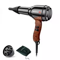Ligo Electric VALERA SM 588.02 RC BL Juodas Chrome Swiss Steel-Master Plaukų džiovintuvas
