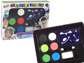 Veido dažai Lean Toys 17058, įvairių spalvų
