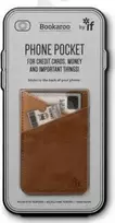 IF Lokvos Telefono kišenė - telefono dėklas rudas