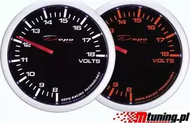 DRacing_F ZEGAR DENO WA 60mm - Voltmetras